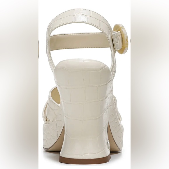 CIRCUS 🆕 NY by SAM EDELMAN Peony Platform Sandal Modern Ivory. NIB. Size 9. - Picture 8 of 10